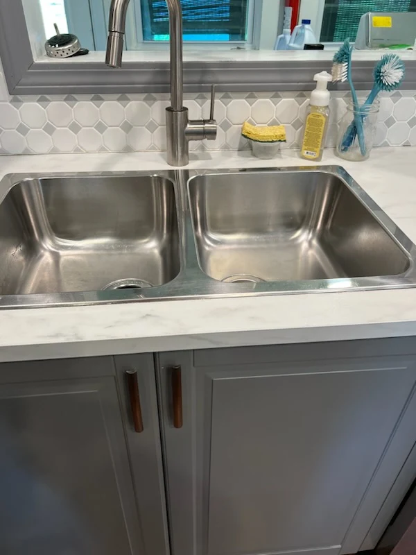 Clean restroom